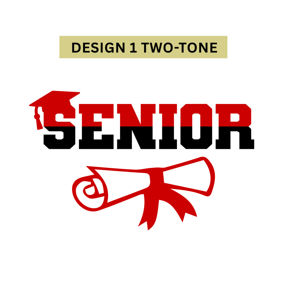 Senior Classic Sweatshirt - Personalized School Spirit Name & Colors