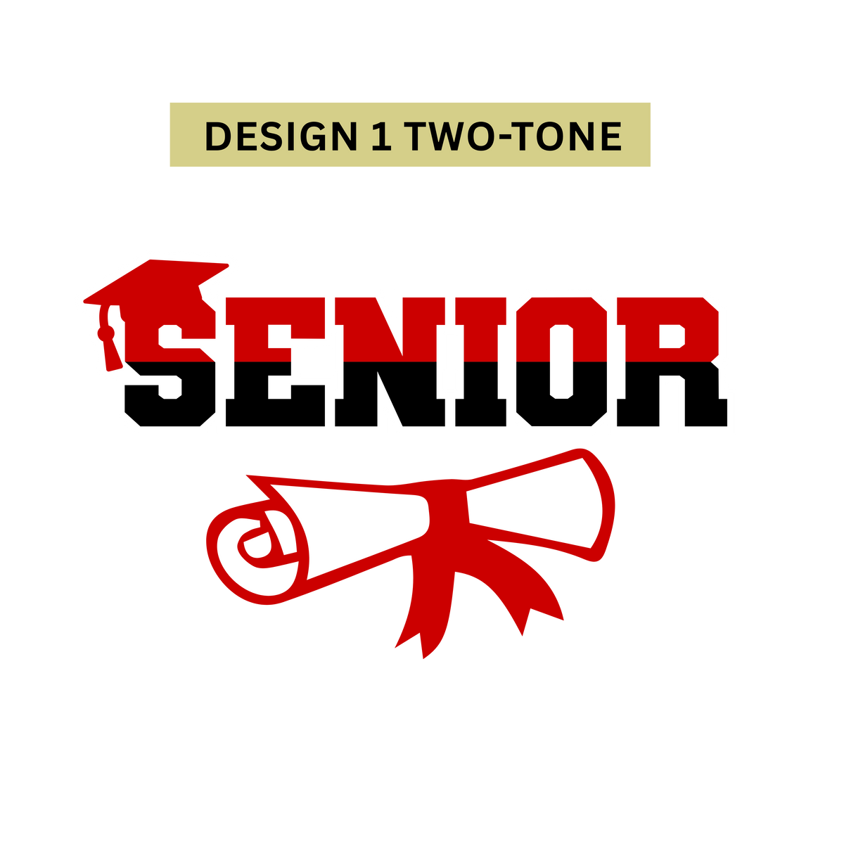 Senior Classic Sweatshirt - Personalized School Spirit Name & Colors