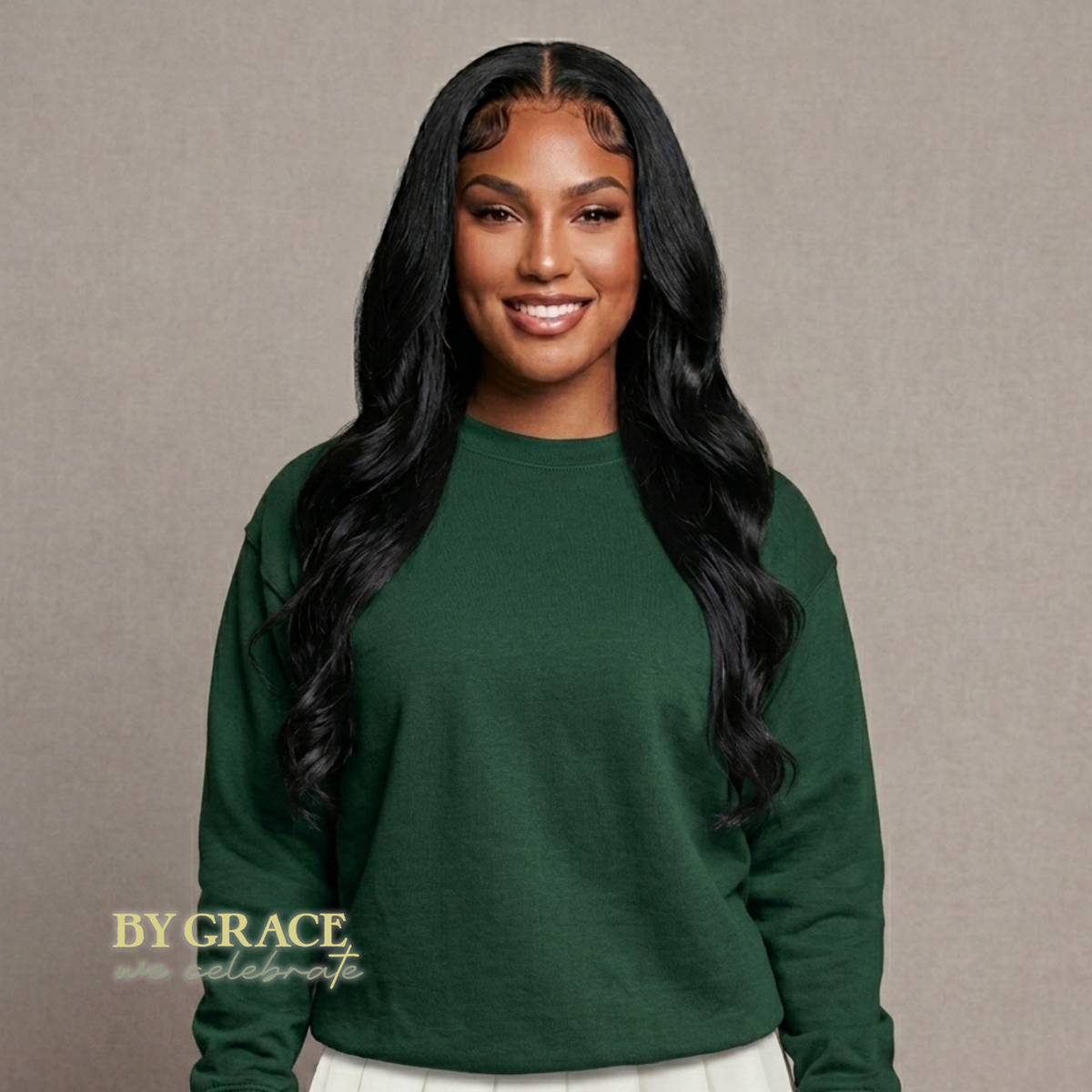 Grad Sweatshirt - Personalized School Spirit Name & Colors