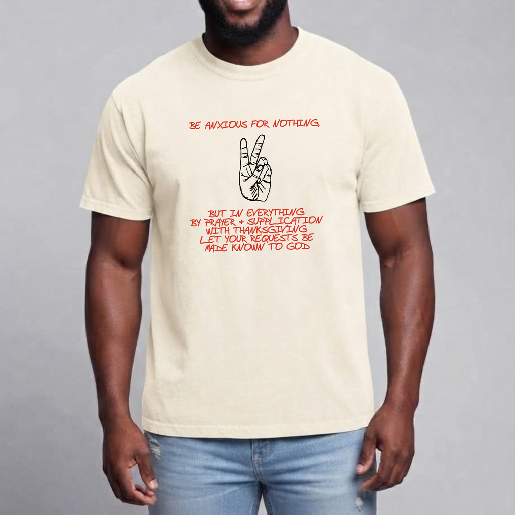And the Peace of God Tee - Ivory