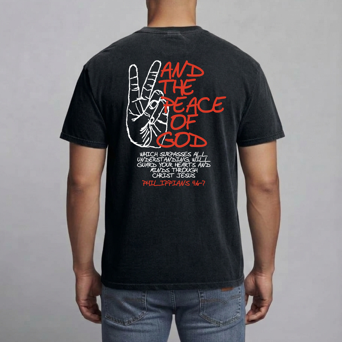 And the Peace of God Tee - Black