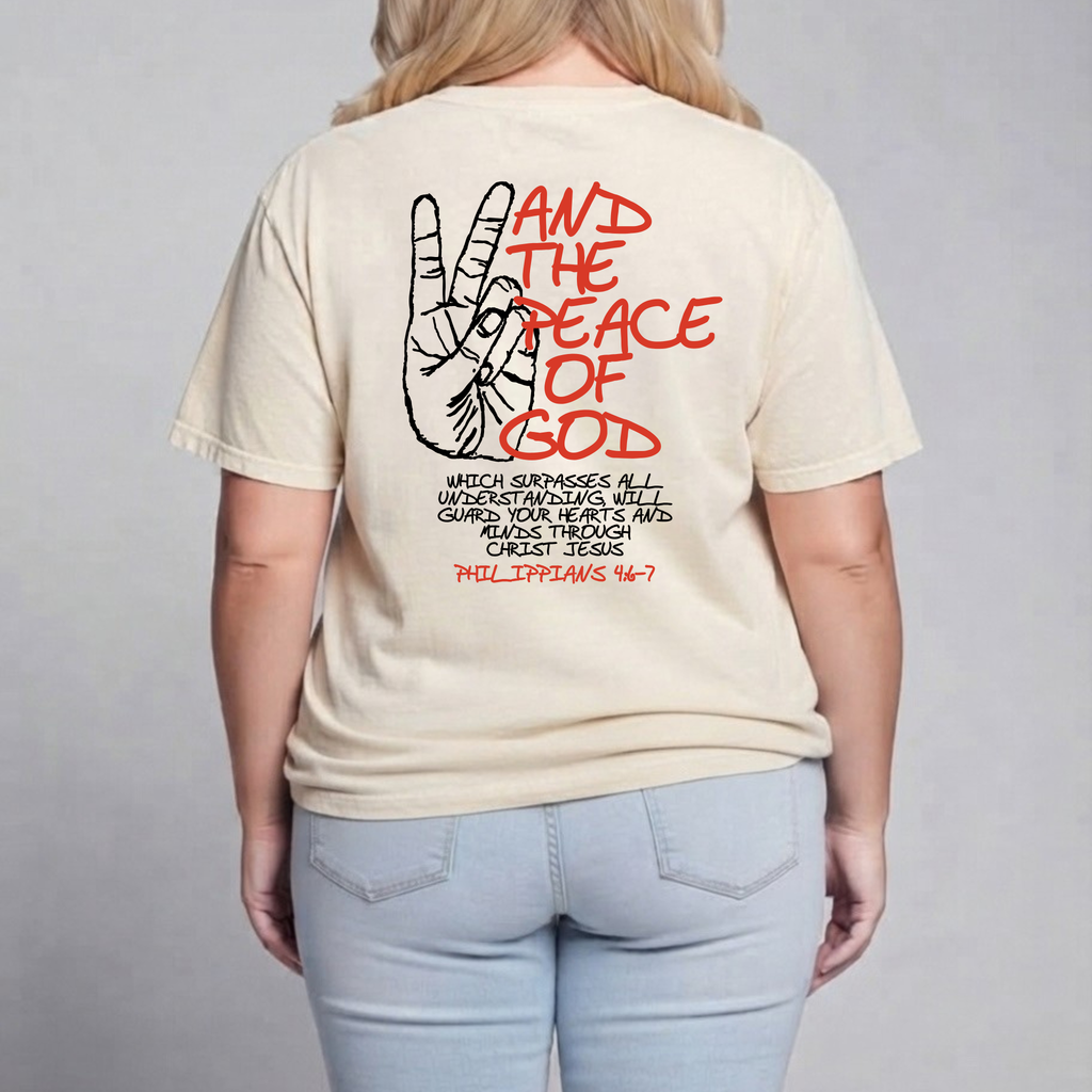 And the Peace of God Tee - Ivory