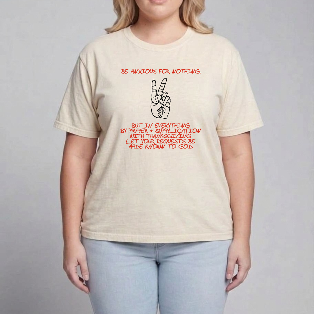 And the Peace of God Tee - Ivory