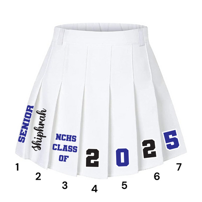 Senior Custom Pleated Skirt
