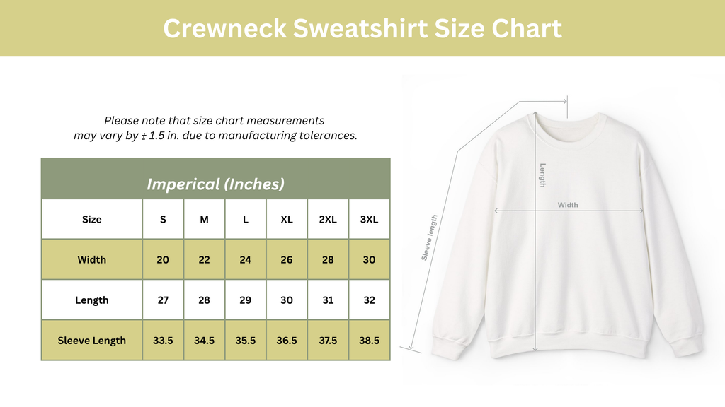 Personalized Senior Spirit Student Crewneck