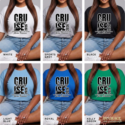 Custom Ocean Voyage Matching Vacation Shirt | Small Group Order