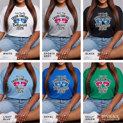 Custom Cruise Control Ocean Outlook Matching Vacation Shirt | Small Group Order