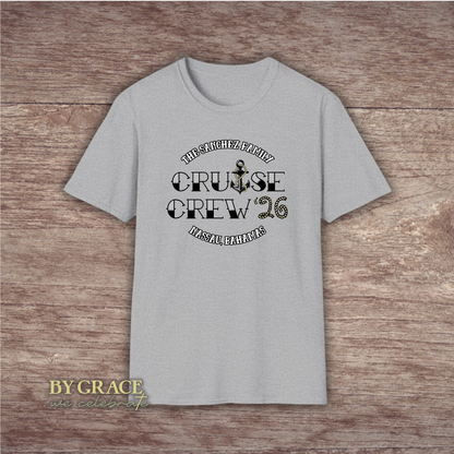Custom Vintage Sailor Cruise Crew Matching T-Shirt | Bulk Wholesale Order