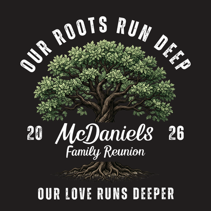 Deep Roots - Family Reunion Custom T-Shirt