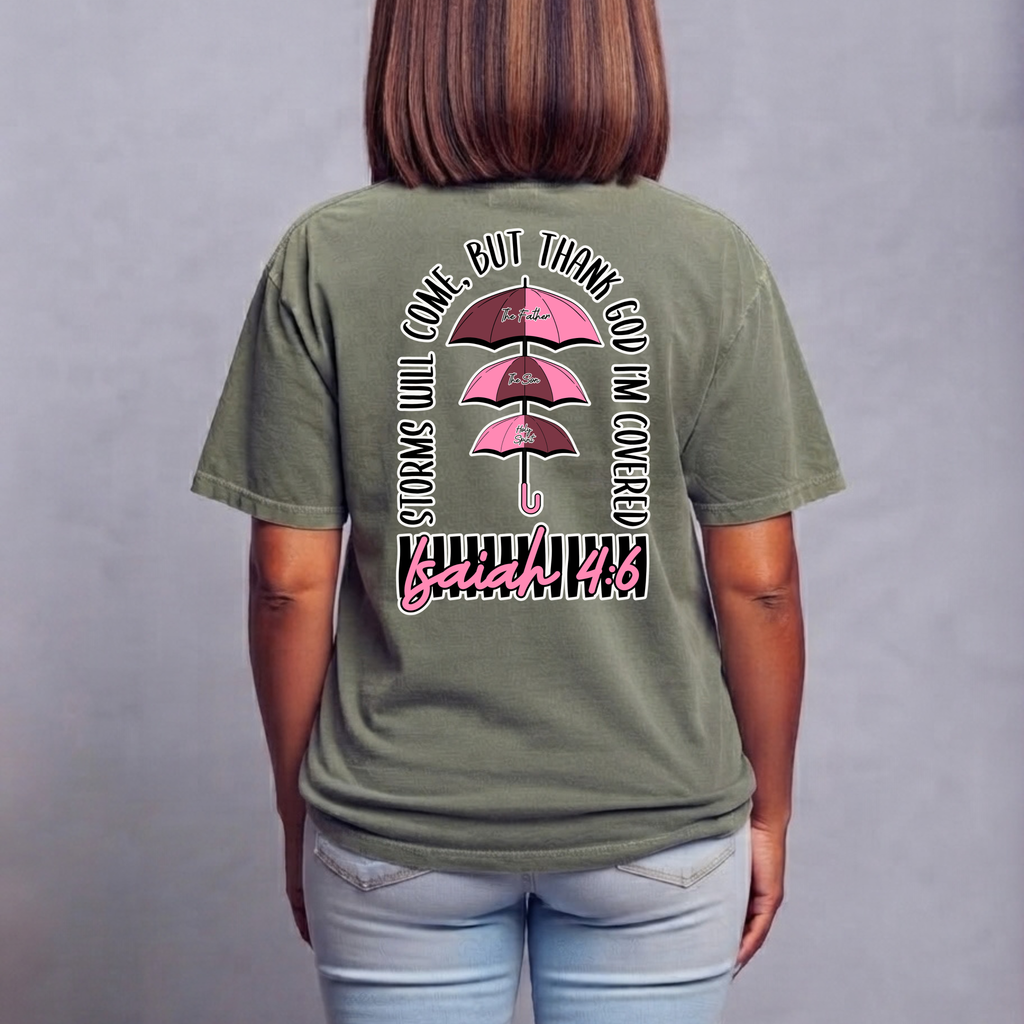 I'm Covered Tee - Moss