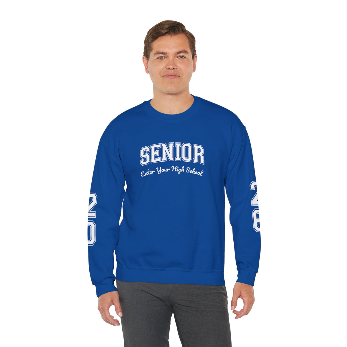 Personalized Senior Spirit Student Crewneck