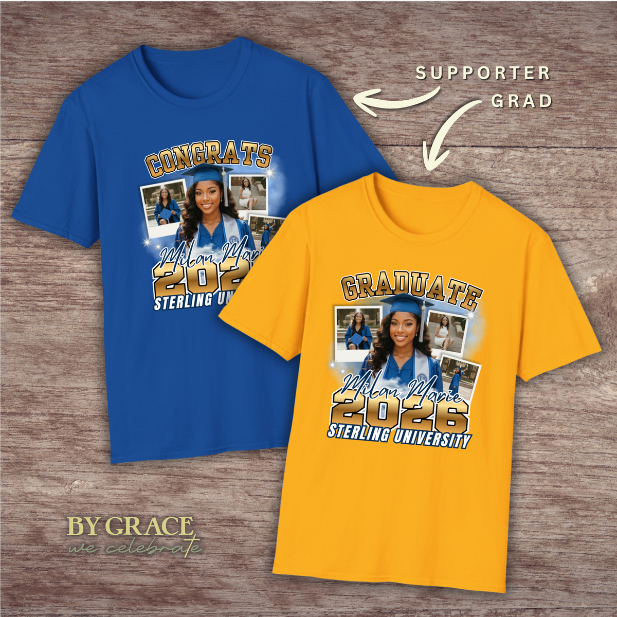 Photo Collage Graduation Shirt