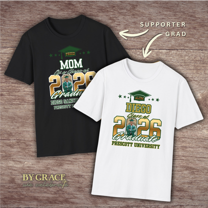 The Bold Grad Personalized Graduation Shirt