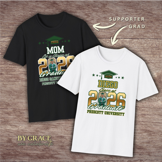The Bold Grad Personalized Graduation Shirt