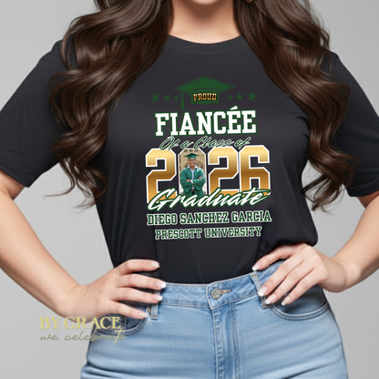 The Bold Grad Personalized Graduation Shirt