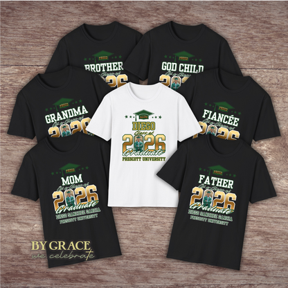 The Bold Grad Personalized Graduation Shirt